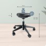 Leitz 65780095 sedia da ufficio e computer Seduta imbottita