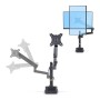 StarTech.com ARMPIVOT2 Supporti a parete per TV 101,6 cm (40") Nero