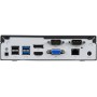 Shuttle XPС slim DL20N6V2 barebone per PC/stazione di lavoro 1.35L sized PC Nero N6005 Intel SoC BGA 1090 2 GHz