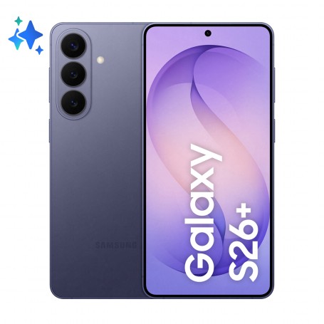Samsung Galaxy S26+ Smartphone AI, 256GB, Processore avanzato, Assistente Foto, Creative Studio, Camera 50 MP, 4900 mAh, Cobalt  (SM-S947BZVDEUE)
