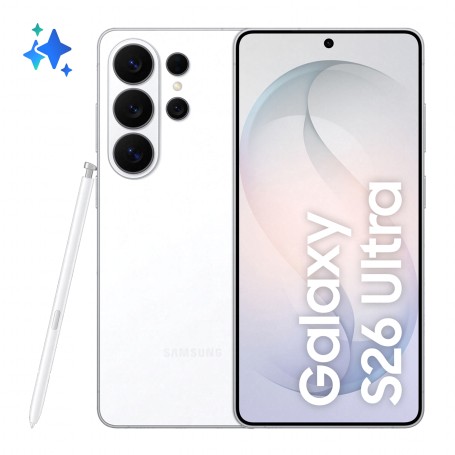 Samsung Galaxy S26 Ultra Smartphone AI, 512GB, Privacy Display integrato, Processore potente, Assistente Foto, Camera 200 MP, 50 (SM-S948BZWGEUE)