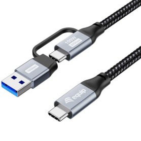 2 IN 1 USB 3.2 GEN 2X2 C TO C 2M (128432)