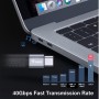 USB 4 GEN 3 C TO C FLAT CABLE (128410)