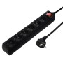 Hama 137266 prolunghe e multiple 6 presa(e) AC Interno Nero (00137266)