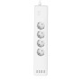 Hama 00176574 prolunghe e multiple 1 m 4 presa(e) AC Interno Bianco