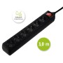 Hama 137265 prolunghe e multiple 3 m 6 presa(e) AC Interno Nero (00137265)