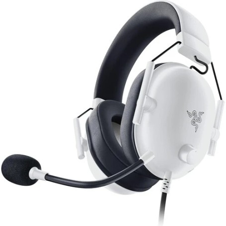 Razer Blackshark V2 X Auricolare Cablato A Padiglione Gaming Nero, Bianco (RZ04-03241300-R3G1)