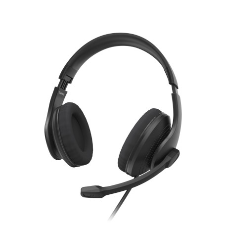 Hama HS-USB300 V2 Auricolare Cablato A Padiglione Ufficio USB tipo A Nero (00139935)