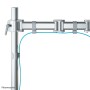 Neomounts by Newstar Select Supporto da scrivania per monitor (NM-D135SILVER)