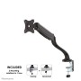 Neomounts by Newstar Select Supporto da scrivania per monitor (NM-D500BLACK)