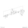 Neomounts by Newstar Adattatore doppio monitor (FPMA-CB100BLACK)