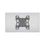 Multibrackets 1725 Supporto TV a parete 127 cm (50") Nero (MB1725)