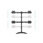 Multibrackets 3347 supporto da tavolo per Tv a schermo piatto 68,6 cm (27") Libera installazione Nero (MB3347)