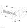 Neomounts by Newstar Supporto a parete per TV (LED-W800BLACK)