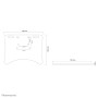 Neomounts by Newstar Piatto piano piano (PLASMA-M2500FPLATE)