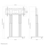 Neomounts by Newstar PLASMA-M2600 3,05 m (120") Argento (PLASMA-M2600SILVER)