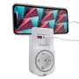 Ewent EW1225 Caricabatterie per dispositivi mobili Universale Bianco AC Interno (CEEW1225)