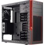 Supermicro SuperChassis GS50-000R Midi Tower Nero, Rosso (CSE-GS50-000R)