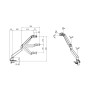 Multibrackets 3274 supporto da tavolo per Tv a schermo piatto 81,3 cm (32") Morsa Argento (MB3274)
