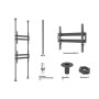 Multibrackets 7949 Supporto per display espositivi 2,54 m (100") Nero (MB7949)