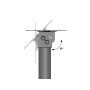 ITB MB0549 supporto da tavolo per Tv a schermo piatto 76,2 cm (30") Nero Pavimento (MB0549)