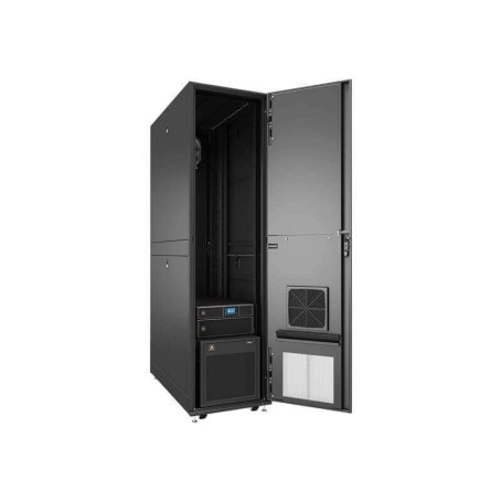 Vertiv Micro data center VRC-S con raffreddamento self-contained fino a 3,5 kW, UPS da 6 kVA, distribuzione dell’alimentazione (VRCS3307-230VU)