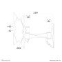 Neomounts by Newstar Supporto a parete per monitor/TV (FPMA-W825)