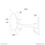 Neomounts by Newstar Supporto a parete per monitor/TV (FPMA-W825)