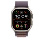 Apple MT5N3ZM/A accessorio indossabile intelligente Band Indaco Poliestere riciclato, Spandex, Titanio