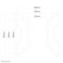 Neomounts by Newstar Piastra di conversione VESA (FPMA-VESA440)