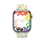 Apple MUQ33ZM/A accessorio indossabile intelligente Band Multicolore Fluoroelastomero