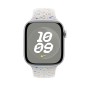 Apple Cinturino Nike Sport platino (46 mm) - S/M (MYL43ZM/A)