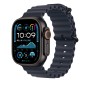 Apple Estensione per cinturino Ocean blu navy (49 mm) - Titanio nero (MYPC3ZM/A)