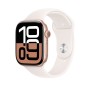Apple Cinturino Sport rosa fard (46 mm) - S/M (MXM83ZM/A)