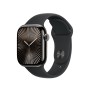 Apple Cinturino Sport nero (42 mm) - M/L (MXLK3ZM/A)