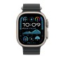 Apple Cinturino Ocean nero (49 mm) - Titanio naturale (MXTL3ZM/A)