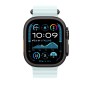 Apple Cinturino Ocean blu ghiaccio (49 mm) - Titanio nero (MYP83ZM/A)