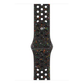 Apple MGC34ZM/A accessorio indossabile intelligente Band Nero Alluminio, Fluoroelastomero