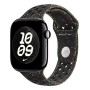 Apple MGC24ZM/A accessorio indossabile intelligente Band Nero Alluminio, Fluoroelastomero