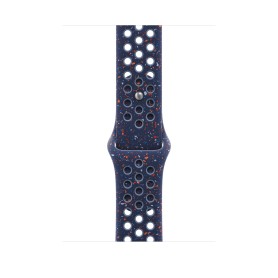 Apple Nike Sport Band Blu Alluminio, Fluoroelastomero (MGCA4ZM/A)