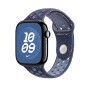 Apple Nike Sport Band Blu Alluminio, Fluoroelastomero (MGCA4ZM/A)