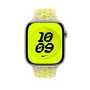 Apple MGC14ZM/A accessorio indossabile intelligente Band Giallo Alluminio, Fluoroelastomero