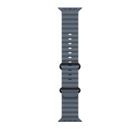 Apple Titanium Finish Band Blu Fluoroelastomero, Titanio (MGCJ4ZM/A)