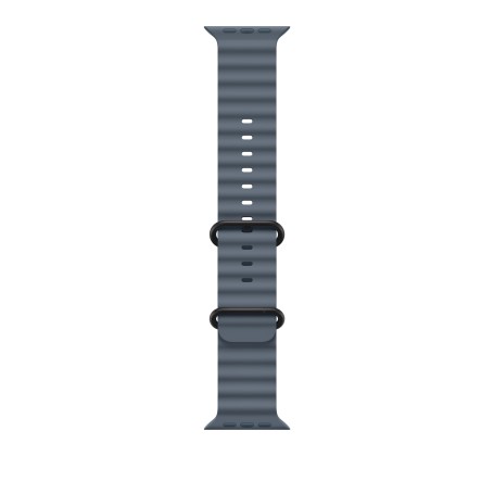 Apple Titanium Finish Band Blu Fluoroelastomero, Titanio (MGCJ4ZM/A)