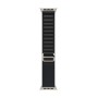 Apple Alpine Loop nero (49 mm) - Small - Titanio naturale (MFTE4ZM/A)