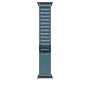 Apple MG9L4ZM/A accessorio indossabile intelligente Band Blu Titanio, Poliestere, Spandex