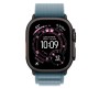 Apple MG9L4ZM/A accessorio indossabile intelligente Band Blu Titanio, Poliestere, Spandex