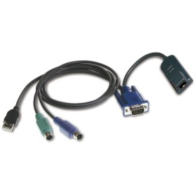 Vertiv Avocent 1 x RJ-45 Femmina - 1 x Tipo A Maschio USB, 1 x HD-15 Maschio, 2 x Mini-DIN (PS/2) Maschio Tastiera (DSAVIQ-PS2M)