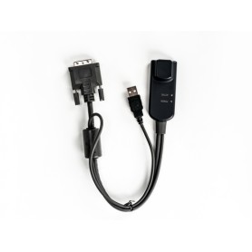 Vertiv Avocent MPUIQ-VMCDV cavo per tastiera, video e mouse Nero 0,3556 m (MPUIQ-VMCDV)