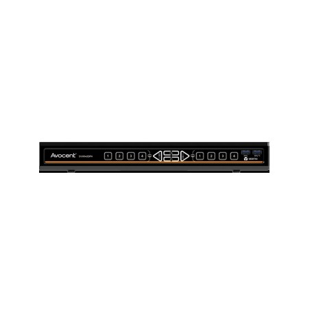 Vertiv SV Universal DP/H Desktop Matrix 2x4 KVM switch per keyboard-video-mouse (kvm) Nero (SVM140DPH-400)